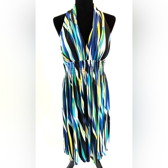 Calvin Klein Dresses & Skirts - Calvin Klein halter and empire-waist midi